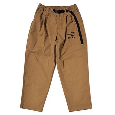 NERV Embroidery Tapered Pants (BEIGE)