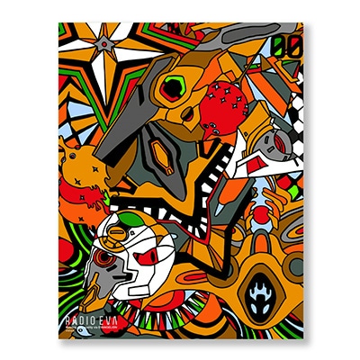 エヴァ Canvas Art(RADIO EVA)キャンバスアート レイ 受注生産品】RADIO EVA 788 EVA Canvas Art（Large）/RADIO EVA