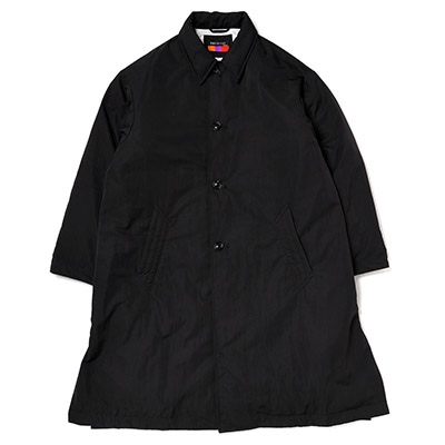 波打際 PUFFER LONG COAT (BLACK)