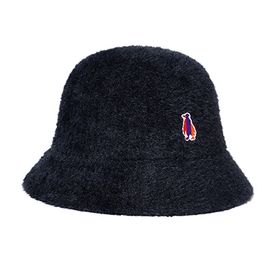 EVANGELION Shaggy Bucket Hat (BLACK)