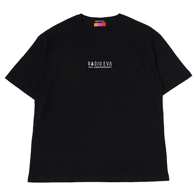 RADIO EVA 15th ANNIVERSARY T-Shirt (BLACK)