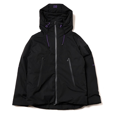 EVANGELION SOLID  DOWN JACKET (BLACK(EVA-01))