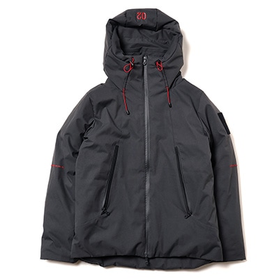 EVANGELION SOLID  DOWN JACKET (GRAY(EVA-02))