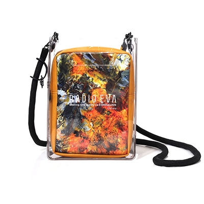 RADIO EVA PVC Tote Bag (YELLOW(Cigarette-burns))