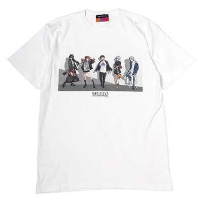 RADIO EVA Illustration T-Shirt δ（Mai Yoneyama）(WHITE(COLOR))