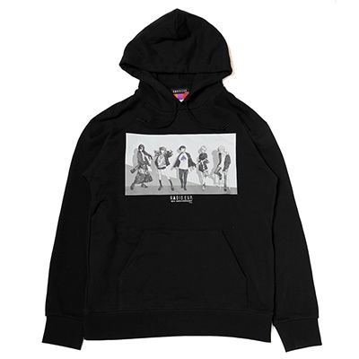 RADIO EVA Illustration Parka δ（Mai Yoneyama）(BLACK(MONO))