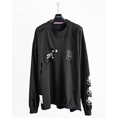 EVANGELION L/SL Tee Ver.Ayanami by SEVESKIG (BLACK)