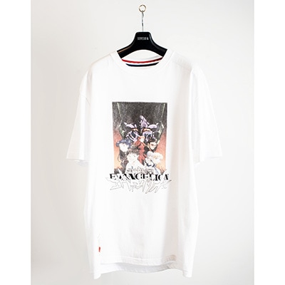 EVANGELION S/SL Tee Ver,Main visual：002 by SEVESKIG (WHITE)
