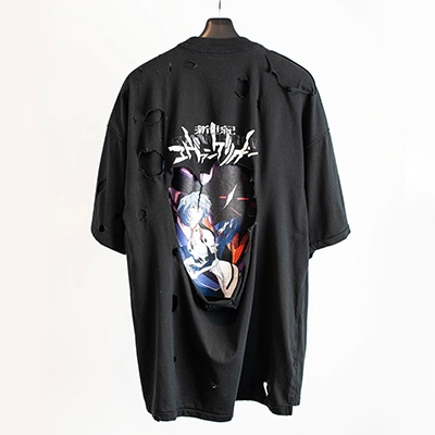 EVANGELION S/SL Tee Ver.Main visual：001 by SEVESKIG (BLACK)