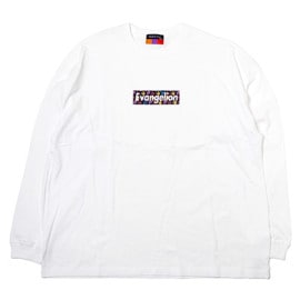 EVANGELION BOX LOGO CUTSEW  (WHITE)