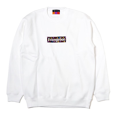 EVANGELION BOX LOGO SWEAT (WHITE)