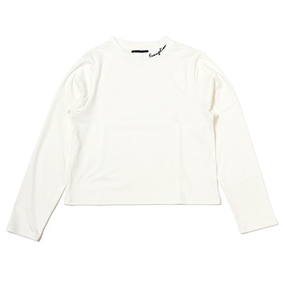 Evangelion Embroidery Cropped Cutsew (OFF WHITE)