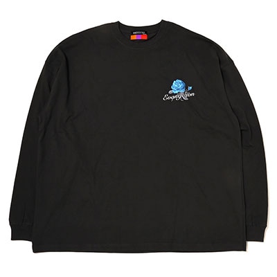 EVANGELION Flower Embroidery Cutsew (CHARCOAL(REI))