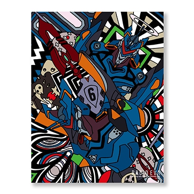 絵画 EVA Canvas Art by MAI YONEYAMA EVA Canvas Art by MAI YONEYAMA (RADIO EVA STORE 1ST