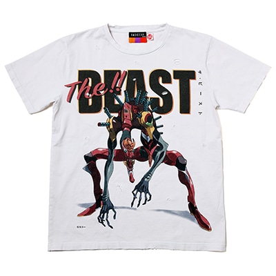 RADIO EVA VINTAGE CHARACTER T-Shirt (WHITE(2号機))