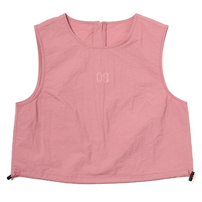 EVANGELION Numbering Nylon Sleeveless Cutsew (PINK)