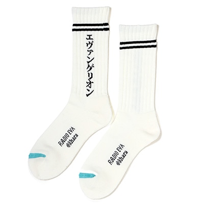 EVANGELION SOCKS β(WHITE×BLACK)