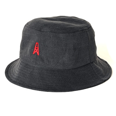RADIO EVA ICON PIGMENT Bucket Hat  (CHARCOAL)