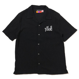 THE BEAST SHORT SLEEVE KNIT SHIRT (BLACK)