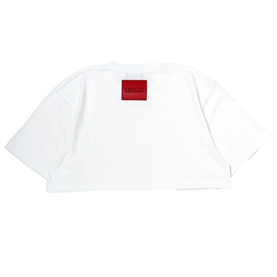 EVANGELION Numbering Cropped T-Shirt (WHITE(02))