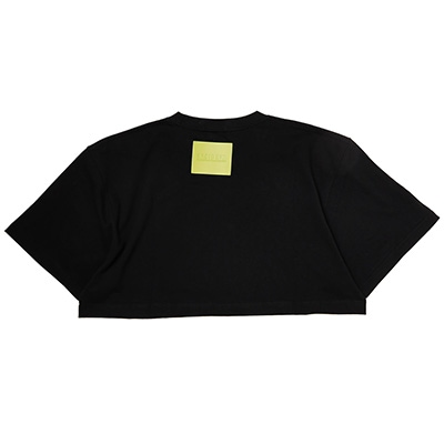 EVANGELION Numbering Cropped T-Shirt (BLACK(01))