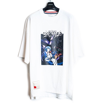 EVANGELION S/SL Tee Ver.Main visual：003 by SEVESKIG (WHITE)