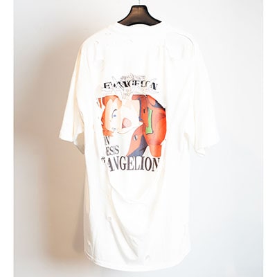 EVANGELION S/SL Tee Ver.Soryu Asuka Langley01 ：ver,Vintage by SEVESKIG (WHITE)