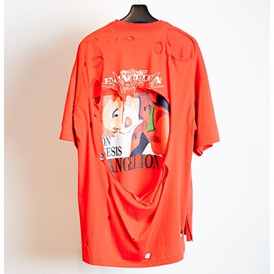 EVANGELION S/SL Tee Ver.Soryu Asuka Langley01 ：ver,Vintage by SEVESKIG (RED)