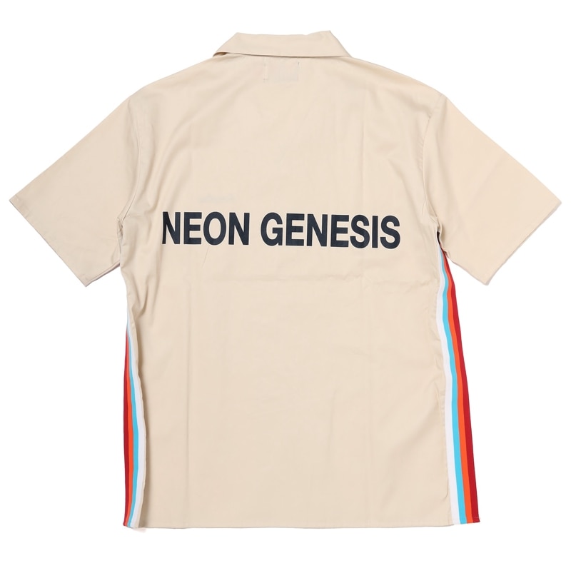 Rebuild of Evangelion SHORT SLEEVE WORK SHIRT (NATURAL)