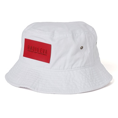 EVANGELION Numbering Bucket Hat (WHITE)
