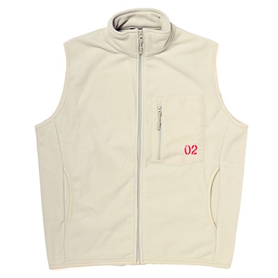 EVANGELION Microfleece Numbering Vest (NATURAL)