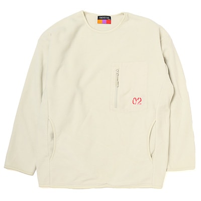 EVANGELION Microfleece Numbering Cutsew (NATURAL)