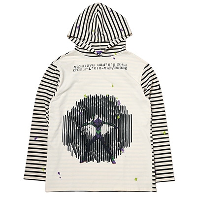 EVA-01 Art Hood Cutsew by Kosuke Kawamura