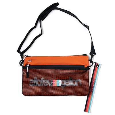 EVANGELION SHIN SACOCHE BAG by FIRE FIRST (ORANGE)