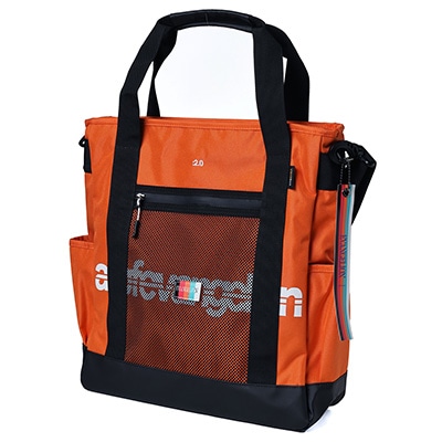 EVANGELION SHIN TOTE BAG by FIRE FIRST (ORANGE)
