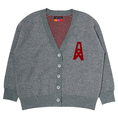 RADIO EVA ICON CARDIGAN (GRAY)