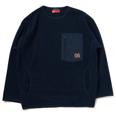 EVANGELION Microfleece Numbering Cutsew (NAVY)