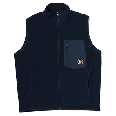 EVANGELION Microfleece Numbering Vest (NAVY)