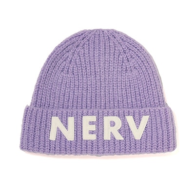 NERV Hairy Knit Cap (LAVENDER)
