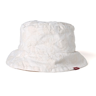 EVANGELION MONOGRAM JACQUARD DENIM HAT (WHITE)