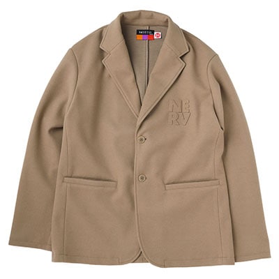 NERV Patch Logo Tailored Jacket (BEIGE)