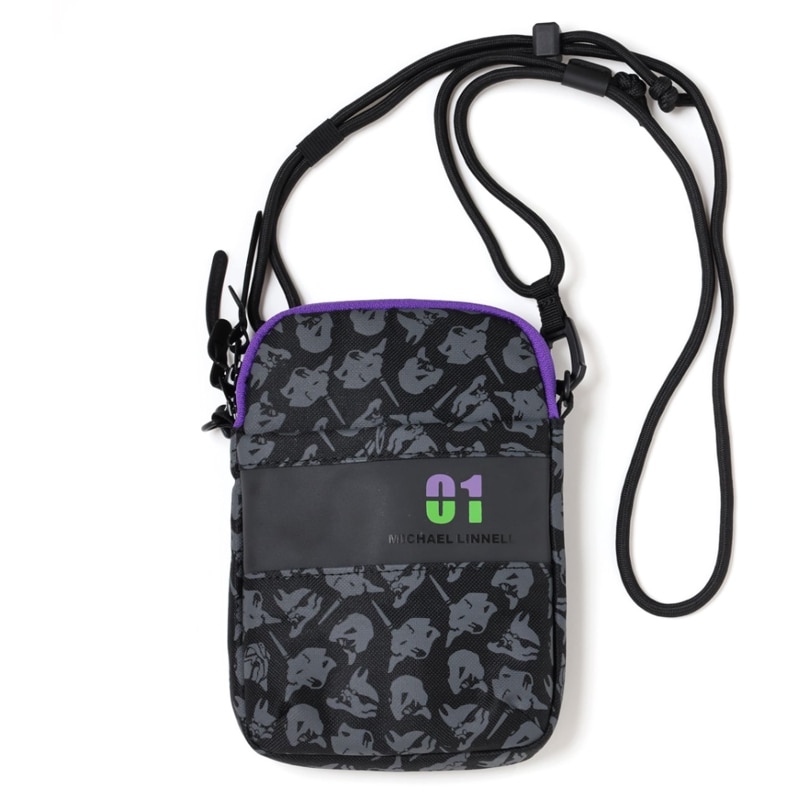 RADIO EVA x MICHAEL LINNELL SMART PHONE SHOULDER (PURPLE(01))