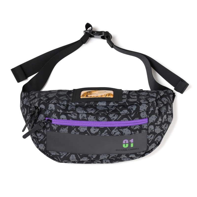 RADIO EVA x MICHAEL LINNELL WAIST BAG (PURPLE(01))