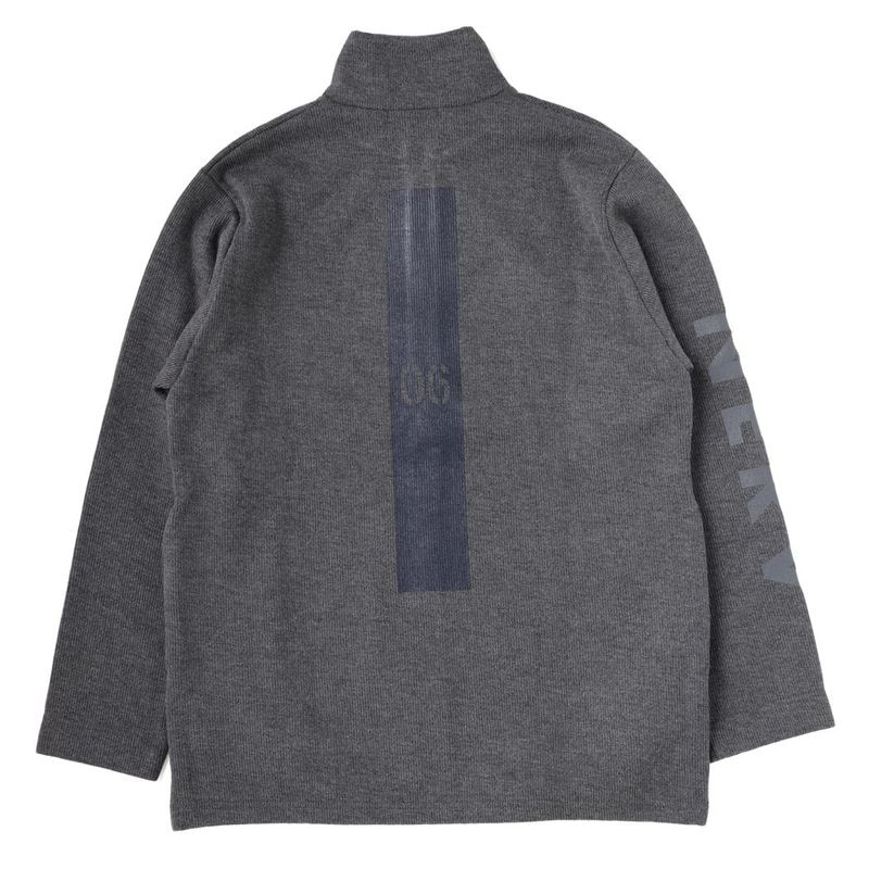 EVANGELION Numbering Drivers Rib Knit Jacket（GRAY（06））