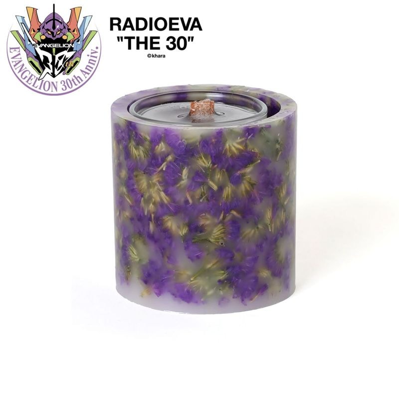 EVANGELION Flower Aroma Candle（Takibi）by soli（PURPLE）