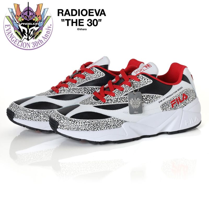 FILA VENOM EVANGELION LIMITED（EVA-02（WHITE/BLACK/RED））
