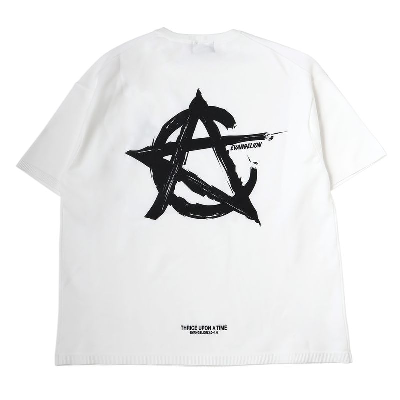 CIRCLE EVA Knit T-Shirt（WHITE）