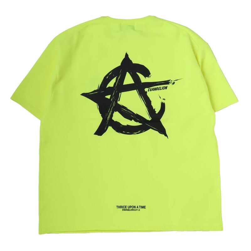 CIRCLE EVA Knit T-Shirt（YELLOW）