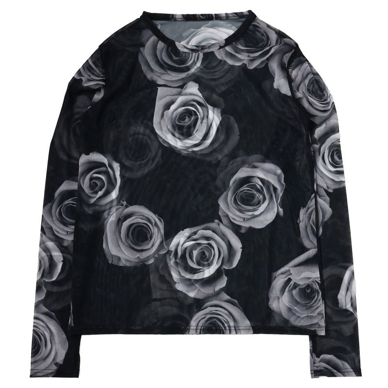 Rose Sheer Cutsew（GRAY）
