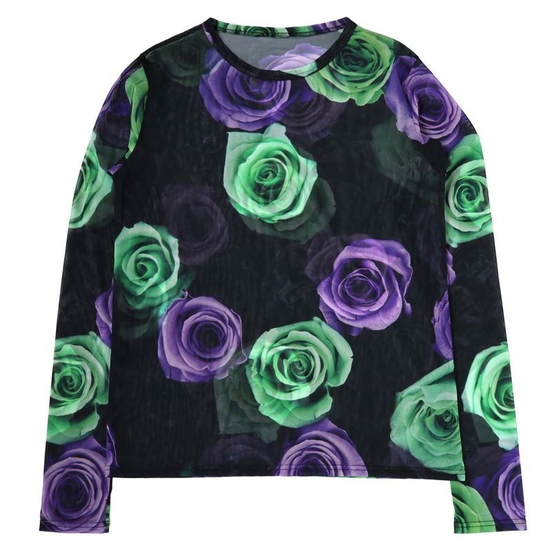 Rose Sheer Cutsew（PURPLE）